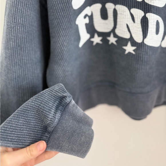 Chicka-d Boxy Crewneck Sunday Funday - Picture 3 of 5